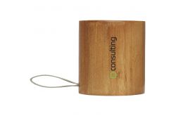 Haut-parleur Bluetooth® Riva en bambou 