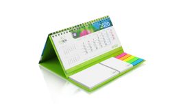 Calendrier rigide à spirale