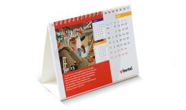 Calendrier à couverture souple