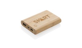 Batterie de secours 5000 mAh en bambou