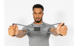 Bande de fitness avec pochette