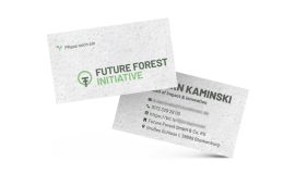 Papier ensemencé Cartes de visite