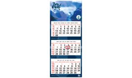 Calendrier à 3 mois (international)