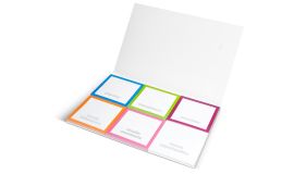 Plusieurs blocs mémos en une couverture