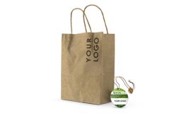 Sac en papier contenant des graines
