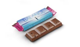 Barre de chocolat végétalienne