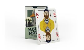 Jeu de cartes avec fond personnalisé 