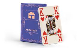Gros symboles du jeu de cartes