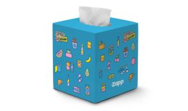Impression de cubes à mouchoirs