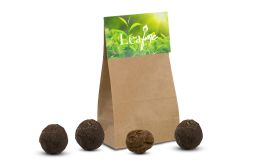 Bombes à graines Moods® dans un sac en papier (4 pièces) 