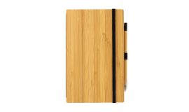 Set avec carnet et crayon infini en bambou