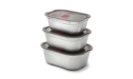 Set de boites repas x3 Petite, Moyenne, Grande Black+Blum