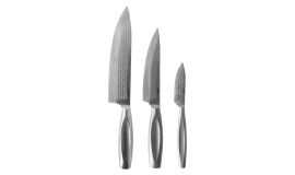 BOSKA Set de 3 couteaux de cuisine Monaco+