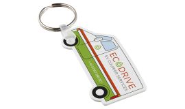 Porte-clés recyclé en forme de minibus