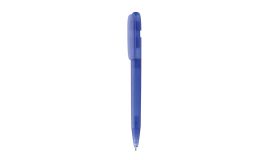 Stylo transparent en ABS recyclé et certifié GRS Devin