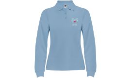 Polo de 220 g/m² Estrella à manches longues pour femme