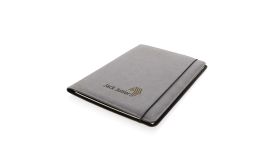 Conférencier A4 en cuir recyclé