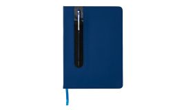 Carnet A5 à couverture rigide en PU avec Stylo tactile