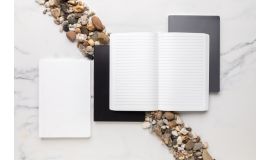 Carnet A5 à couverture souple avec papier minéral IMPACT