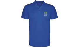 Polo de sport de 150 g/m² Monzha à manches courtes pour homme