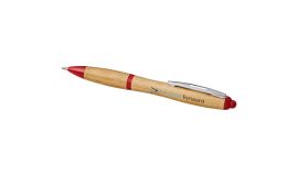 Stylo bille en bambou Nash (encre bleue)