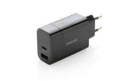 Chargeur Mural Philips, USB 30W Ultra Rapide