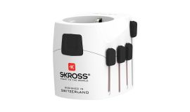 SKROSS Adaptateur de Voyage universel 3-Pôles Pro