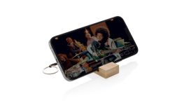 Support pour téléphone en bambou Standkey