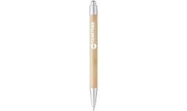 Stylo bille Tiflet en papier recyclé (encre noire)