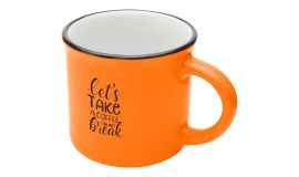 Mug Vintage finition brillante avec logo 240 ml